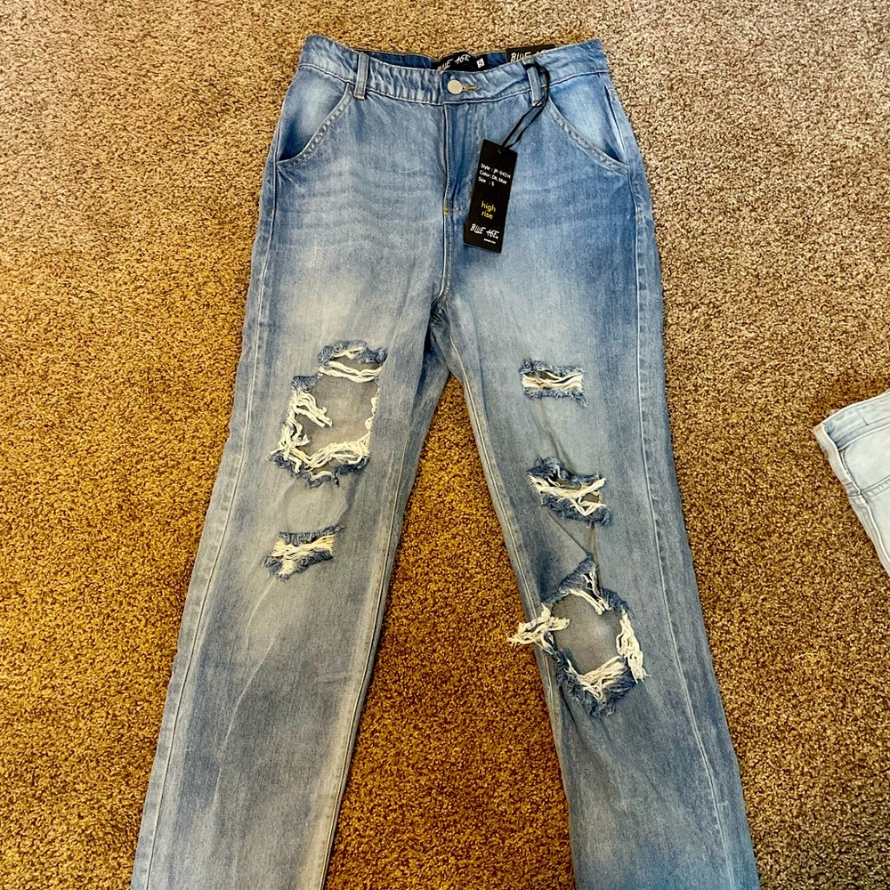 Blue Age High Rise Butt Lifting Jeans